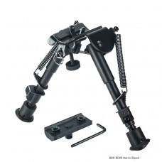 6-9 Inches Harris type Tactical Hunting Rifle Bipod With Adjustable Spring Return And M-Lok Mount Adapter