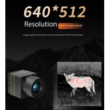 Night Vision FPV Infrared Thermal Imaging Module Drone Accessory 640x512 Infrared Night Vision Thermal Imaging for FPV drone