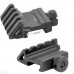 Black Aluminum Picatinny / Weaver 20mm 45-Degree Offset Rail Mount